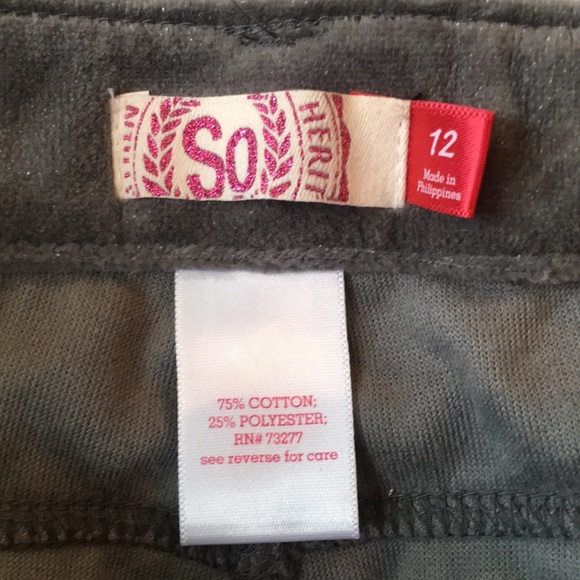 Gray with metallic specks pants - Picture 3 of 5